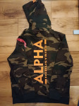 Alpha industries, backprint camo, XL