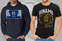 Dinamo navijačka majica sa kapuljačom i kratka  majica,DZG, BBB hudica