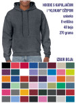 Novi HOODIE - hudica - duksa - dukserica - duks - 270g