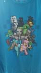 Minecraft plava majica dugih rukava