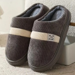 Muške sobne papuče za jesen i zimu, zadebljane i podstavljene za kuću