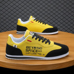 "BEYOND SPACE"-Muške elegantne žuto-crne casual  tenisice