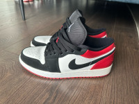 Tenisice Nike Air Jordan 1 Low Black toe br.41