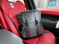 Kožna torba ruksak, ženska i muška Gucci 83988