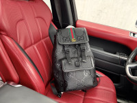 Kožna torba ruksak, ženska i muška Gucci 84098