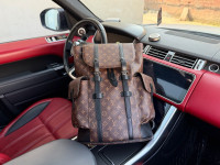 Kožna torba ruksak, ženska i muška Louis Vuitton 83980