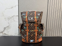 Kožna torba ruksak, ženska i muška Louis Vuitton 84003