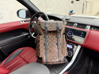 Kožna torba ruksak, ženska i muška Louis Vuitton 84110