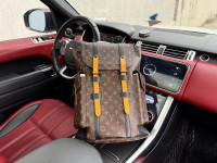 Kožna torba ruksak, ženska i muška Louis Vuitton 84111