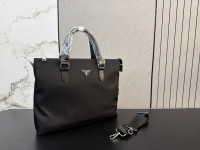 Muška kožna torba aktovka Prada 83788