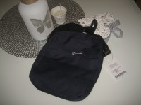 TAMNO PLAVA I CRNA MUŠKA TORBICA - NOVO