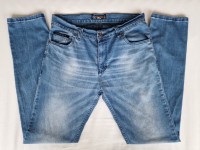 PHILIPP PLEIN plave traperice (W 36)