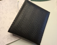 MUŠKI CRNI NOVČANIK  - NOVO