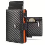 Muški novi ultra tanki pametni novčanik - vrhunska koža