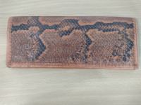 Stari kožni novčanik od zmijske koze
