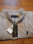 Ralph Lauren Grey Quarter Zip novi!