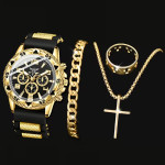 4 komada  vrhunskog minimalističkog muškog sata+dodataka