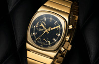 Brew Watch Co. Metric - Gold & Black (chronograph)