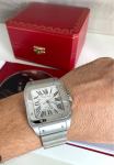 Cartier Santos 100 XL Automatic Stainless Steel