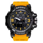 Elegantni muški sat - višenamjenski elektronički sat s veliki