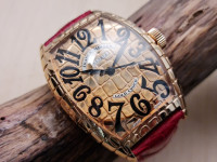 Franck Muller Gold Croco Yellow Gold 18k (.750)