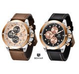 Muški satovi Benyar- GOLD Leather