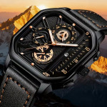 Luksuzni muški kvarcni sat s prikazom datuma