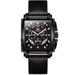 Luksuzni ručni sat. Kvarcni mehanizam. Kožni remen. Vodootporan. NOVO!