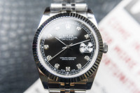 Muški sat s automatskim pokretom Rolex Oyster Perpetual Datejust Black