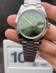 #Rolex #DayDate
EWF Rolex Day-Date 40mm Olive Green Dial with Roma Mar
