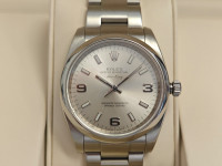 ROLEX OYSTER PERPTUAL , AIR KING, REF.114200, 34MM/ R1, RATE!