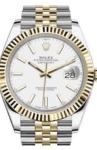 Rolex Datejust 41 New 2022 White Dial
