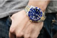 Rolex Submariner Date 41mm Blue Dial Two Tone
