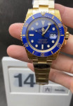 • Rolex Submariner •
• Blue Dial Full Gold •
• 3135 Movement •