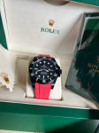 Rolex Submariner Red Rubber Black