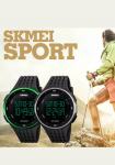SKMEI 1219 muški sportski ručni sat LED digitalni vodootporni vojni