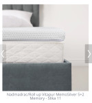 180x200 Nadmadrac/Roll up Vitapur MemoSilver 5+2 Memory