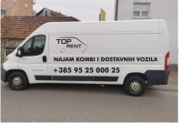 Najam kombi vozila / najam kombija / rent a kombi R1 račun