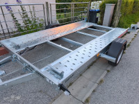 Najam prikolice za prijevoz automobila- B kategorija!!!!