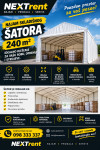 NAJAM SKLADIŠTA - ŠATORI - 240 m² | Mogućnost najma viličara