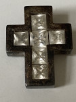 Srebrni križ sa cirkonima 925 srebro