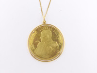ZLATNA REPLIKA DUKATA NAPOLEON 18K (750) 14,49g NOVO • GOLD SHOP •