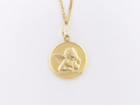 ZLATNI PRIVJESAK ANĐEO 14K (585) 2,32g NOVO • GOLD SHOP •