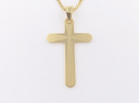 ZLATNI PRIVJESAK KRIŽ 14K (585) 2,00g NOVO • GOLD SHOP •