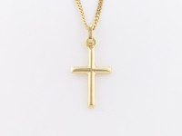 ZLATNI PRIVJESAK KRIŽIĆ 14K (585) 0,58g NOVO • GOLD SHOP •