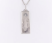 ZLATNI PRIVJESAK MAJKA BOŽJA 14K (585) 0,94g NOVO • GOLD SHOP •