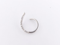 ZLATNI PRIVJESAK STILIZIRANA KRUŽNICA 18K (750) 2,66g NOVO •GOLD SHOP•