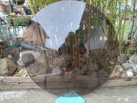 staklo za stol fi 100cm