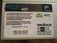 420W ECO Silent 420 ATX2 napajanje