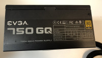 EVGA 750W GQ GOLD 80 Plus, Vrhunsko ATX PC Napajanje